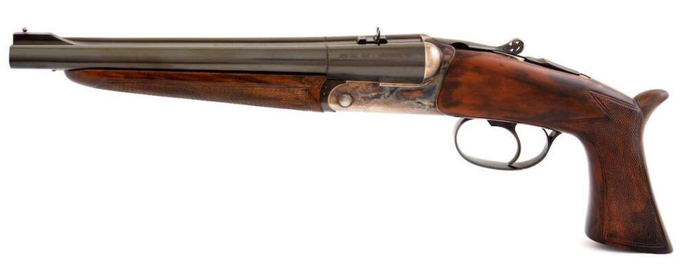 Handguns Italian Firearms Group Ready Series 410Bore Pedersoli Howdah 45/410 10.25" BBL Blue/Case Hardened